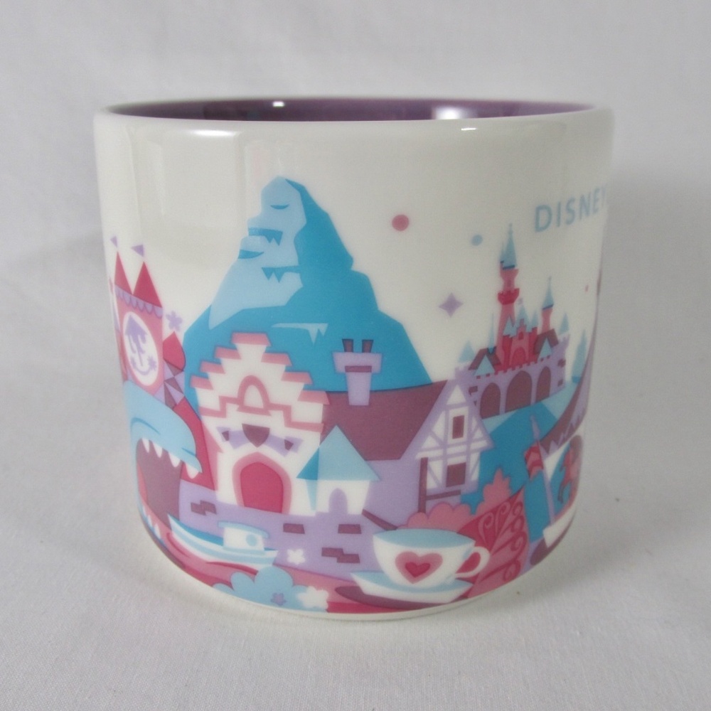 Starbucks Coffee Mug Disneyland Fantasyland You Are Here Collection Disney Parks - Picture 4 of 10